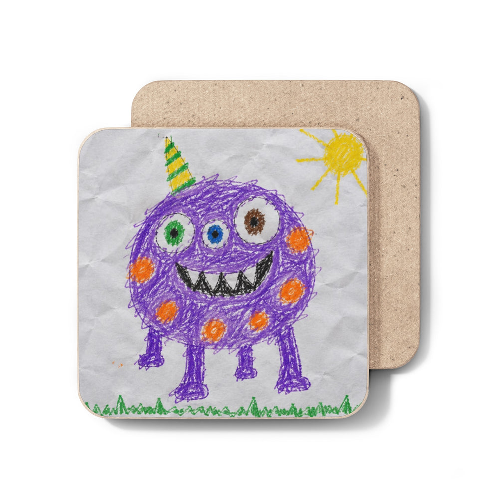 Hardboard back coaster