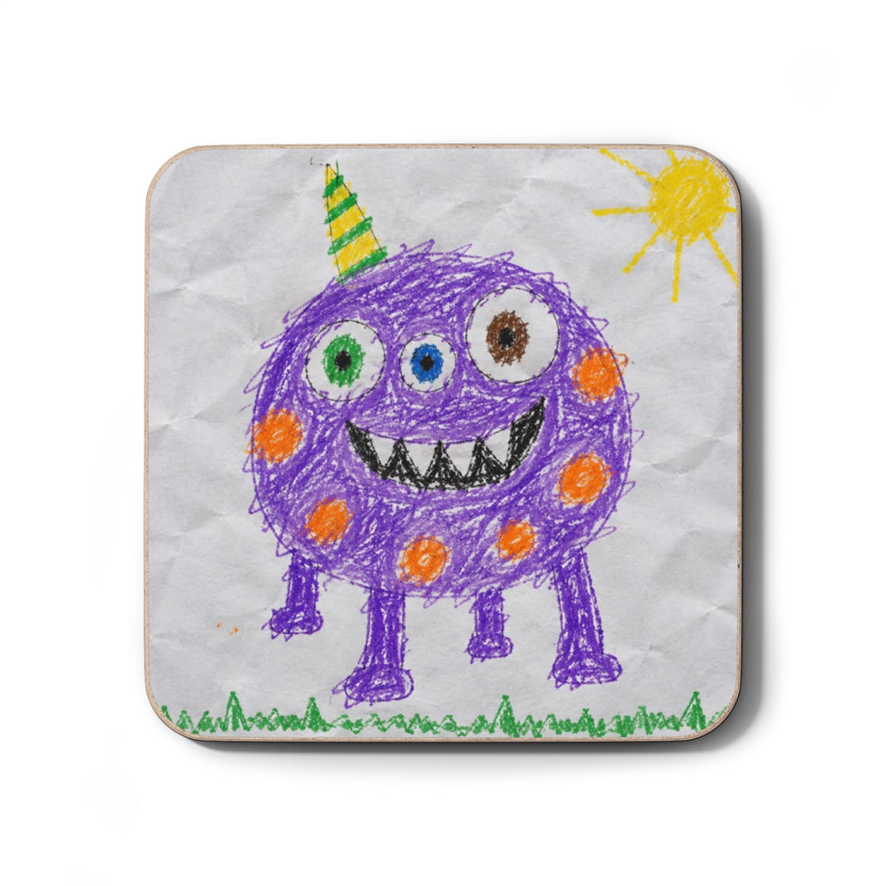 Hardboard back coaster